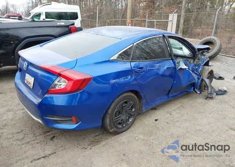 2019 Honda Civic Lx from USA, damaged, VIN 2HGFC2F69KH534784
